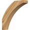 Ekena Millwork 4"W x 18"D x 18"H Thorton Rough Sawn Knee Brace, Western Red Cedar BRC04X18X18THR00RWR - alternate 1